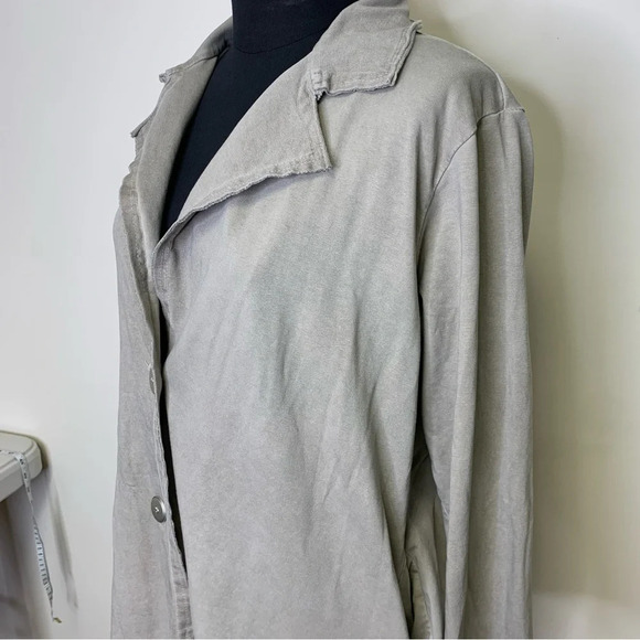 Caposhie The Global Marker Cotton Lagenlook Button  Front Cardigan One Size - Picture 5 of 16